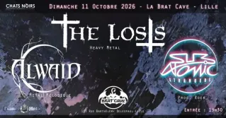 Poster for Alwaid + Subatomic Strangers + The Losts