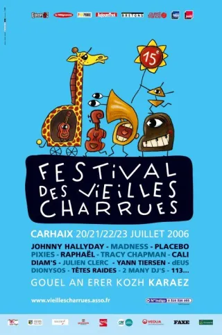 Poster for Les Vieilles Charrues 2006