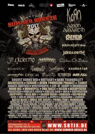 Poster for Summer Breeze 2017