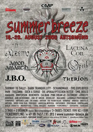 Poster for Summer Breeze 2005