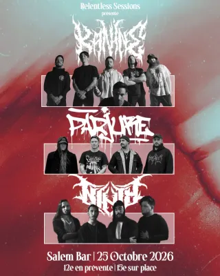 Poster for Kanine + Ninth + Parjure
