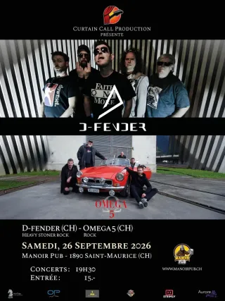 Poster for D-Fender + Omega 5