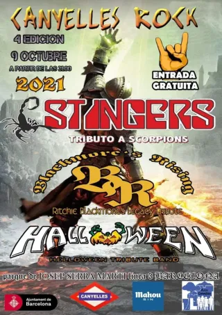 Poster for Canyelles Rock 2021