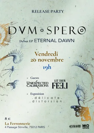 Poster for Dvm Spero + Let Them Feel + Unexpected Calibrations