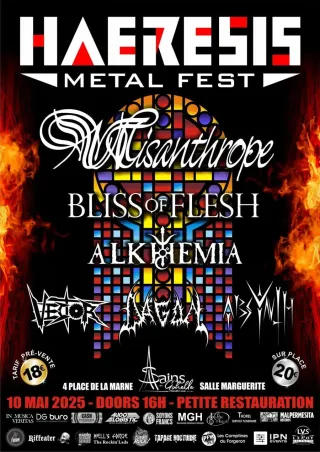 Poster for Haeresis Metal Fest 2025