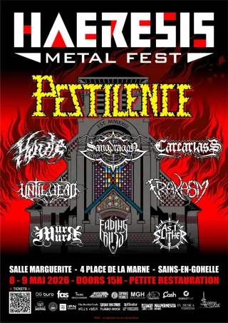 Poster for Haeresis Metal Fest 2026