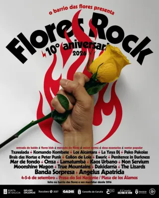 Poster for Flores Rock 2026