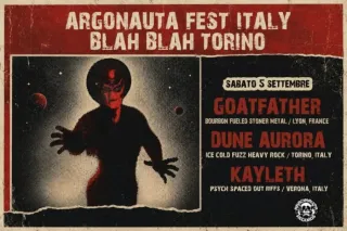 Poster for Argonauta Fest Italy - Blah Blah Torino
