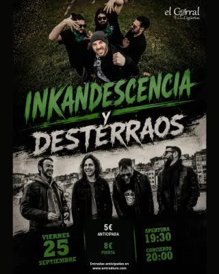 Poster for Desterraos + Inkandescencia