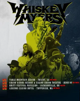 Poster for Whiskey Myers Tour