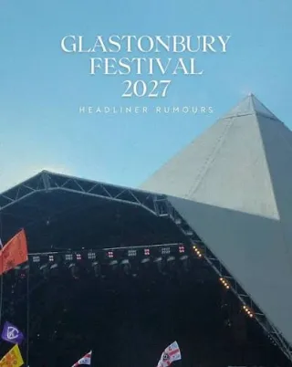 Poster for Glastonbury Festival 2027