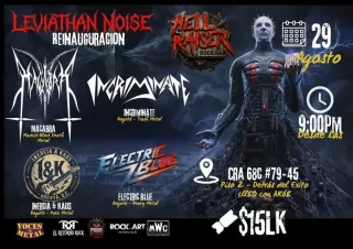 Poster for Leviathan Noise Reinauguracion