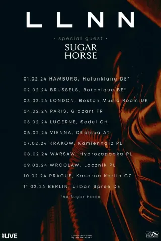 Poster for LLNN - Tour 2024