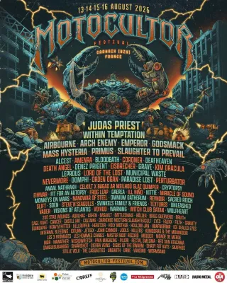 Poster for Motocultor Festival 2026