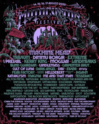 Poster for Motocultor Festival 2025