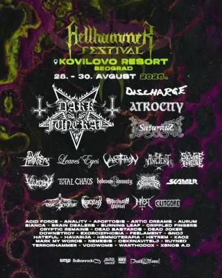 Poster for Hellhammer Metal Festival 2026