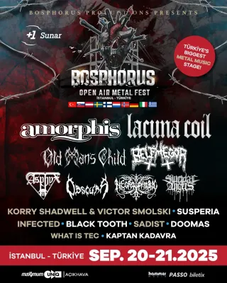 Poster for Bosphorus Open Air Metal Fest 2025