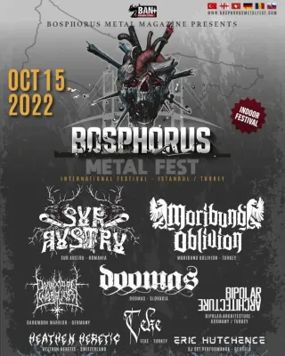 Poster for Bosphorus Metal Fest 2022