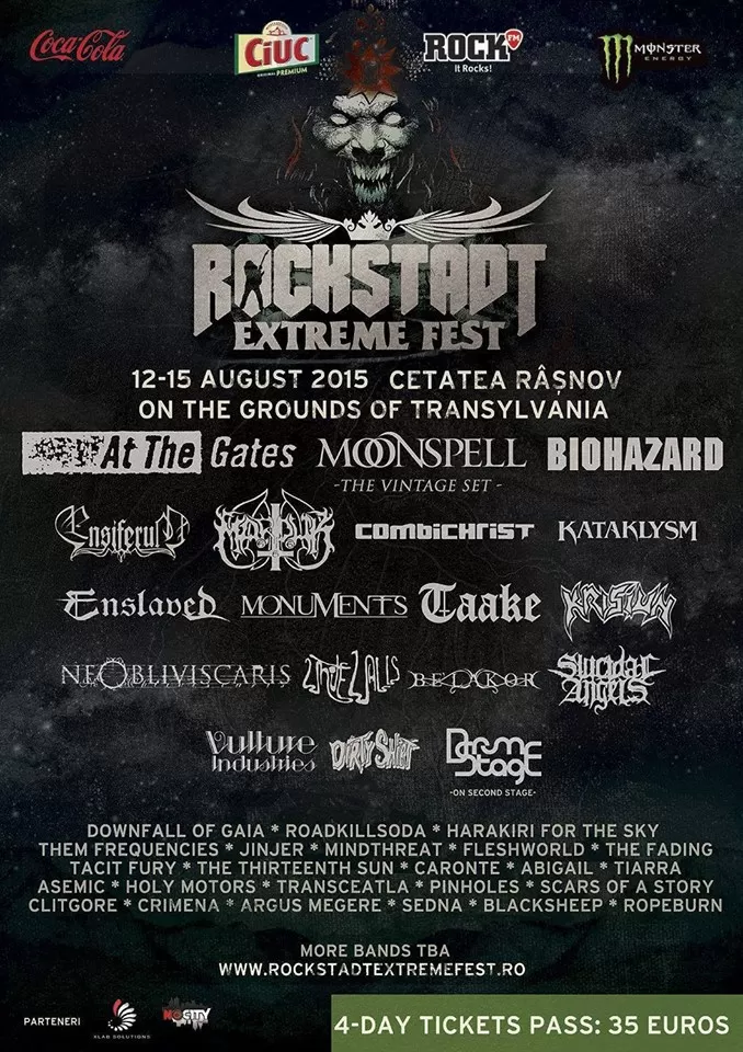 Poster for Rockstadt Extreme Fest 2015
