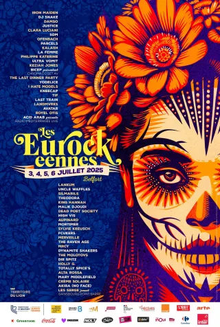 Poster for Les Eurockéennes de Belfort 2025