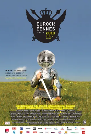 Poster for Les Eurockéennes de Belfort 2010