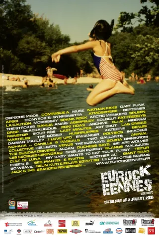 Poster for Les Eurockéennes de Belfort 2006