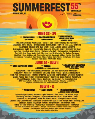 Poster for Summerfest 2023