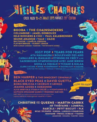 Poster for Les Vieilles Charrues 2019
