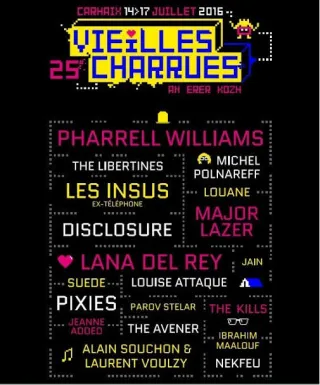 Poster for Les Vieilles Charrues 2016