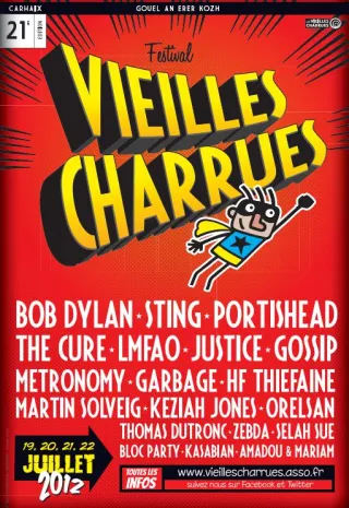 Poster for Les Vieilles Charrues 2012