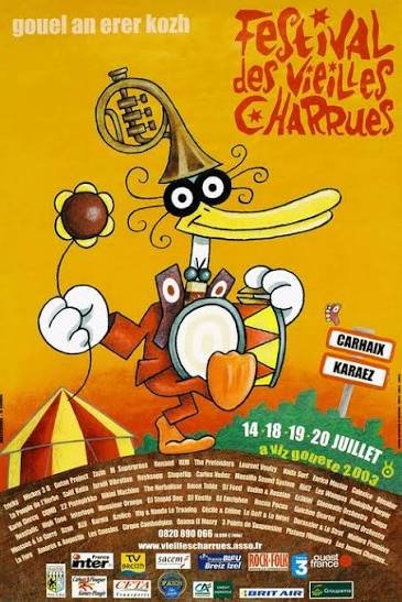 Poster for Les Vieilles Charrues 2003