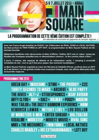 Poster for Main Square 2013