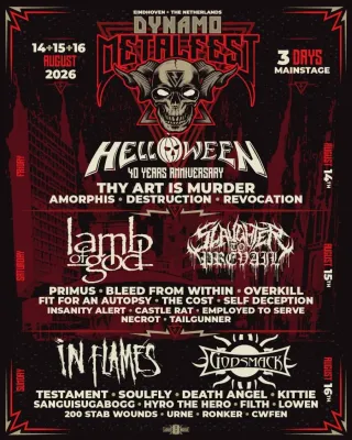 Poster for Dynamo Metal Fest 2026