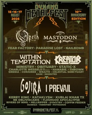Poster for Dynamo Metal Fest 2025