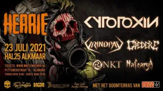 Poster for Cytotoxin + Caedere + Grindpad + Nafearya + Onkt