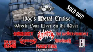 Poster for Doc's Metal Cruise 2018