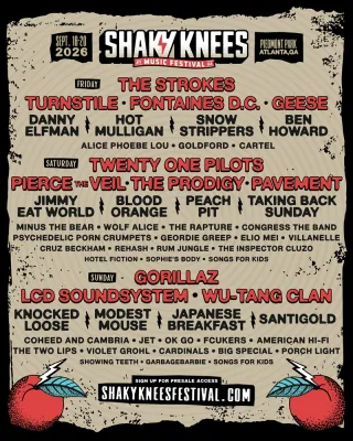 Poster for Shaky Knees 2026