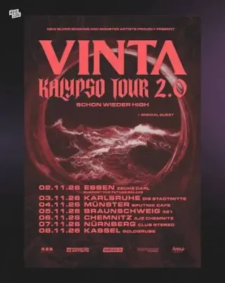 Poster for VINTA: Kalypso Tour 2.0 - Schon wieder high