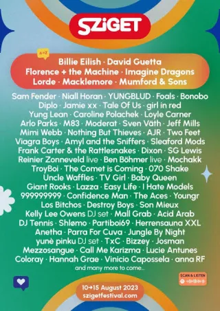 Poster for the 2023 edition
