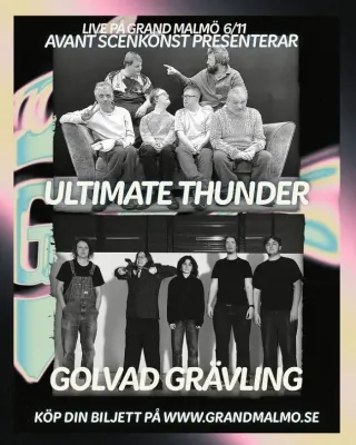 Poster for Golvad Grävling + Ultimate Thunder
