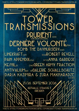 Poster for Tower Transmissions XII