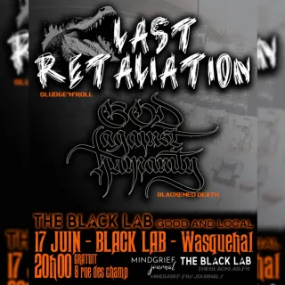Poster for God Against Humanity + Last Retaliation
