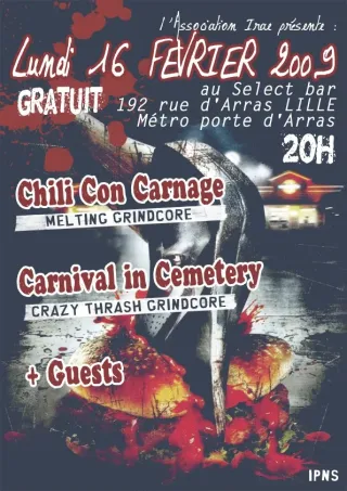 Poster for Carnival In Cemetery + Chili Con Carnage